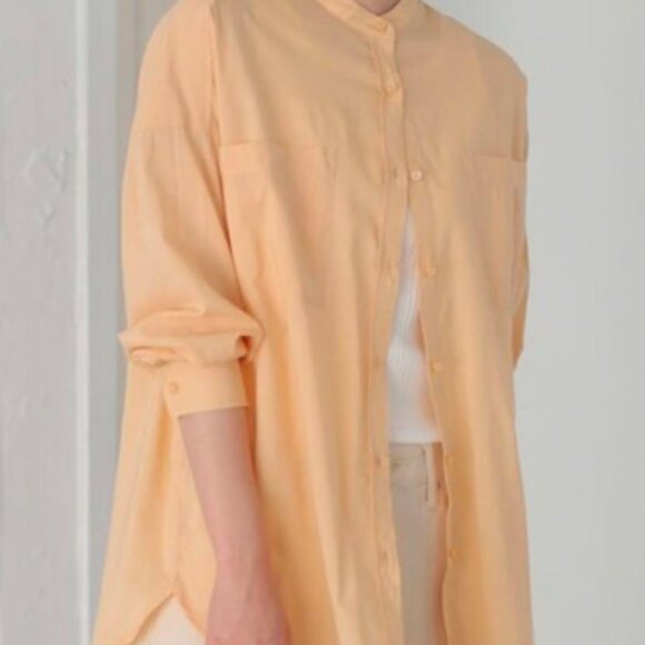 American Holic buttercream button up M Wmn's - Picture 1 of 7